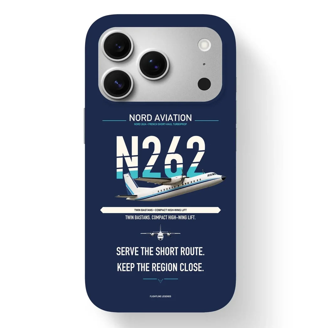 Nord 262A Case design on navy blue iphone case