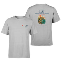 Thumbnail for Sumburgh Airport (LSI) design printed on light gray double-side t-shirt