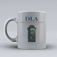Thumbnail for International Airport DLA Mug design on light gray douala