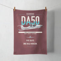 Thumbnail for Diamond DA50 RG design on dark red towel