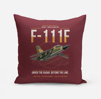 Thumbnail for F-111F Aardvark design on dark red pillow