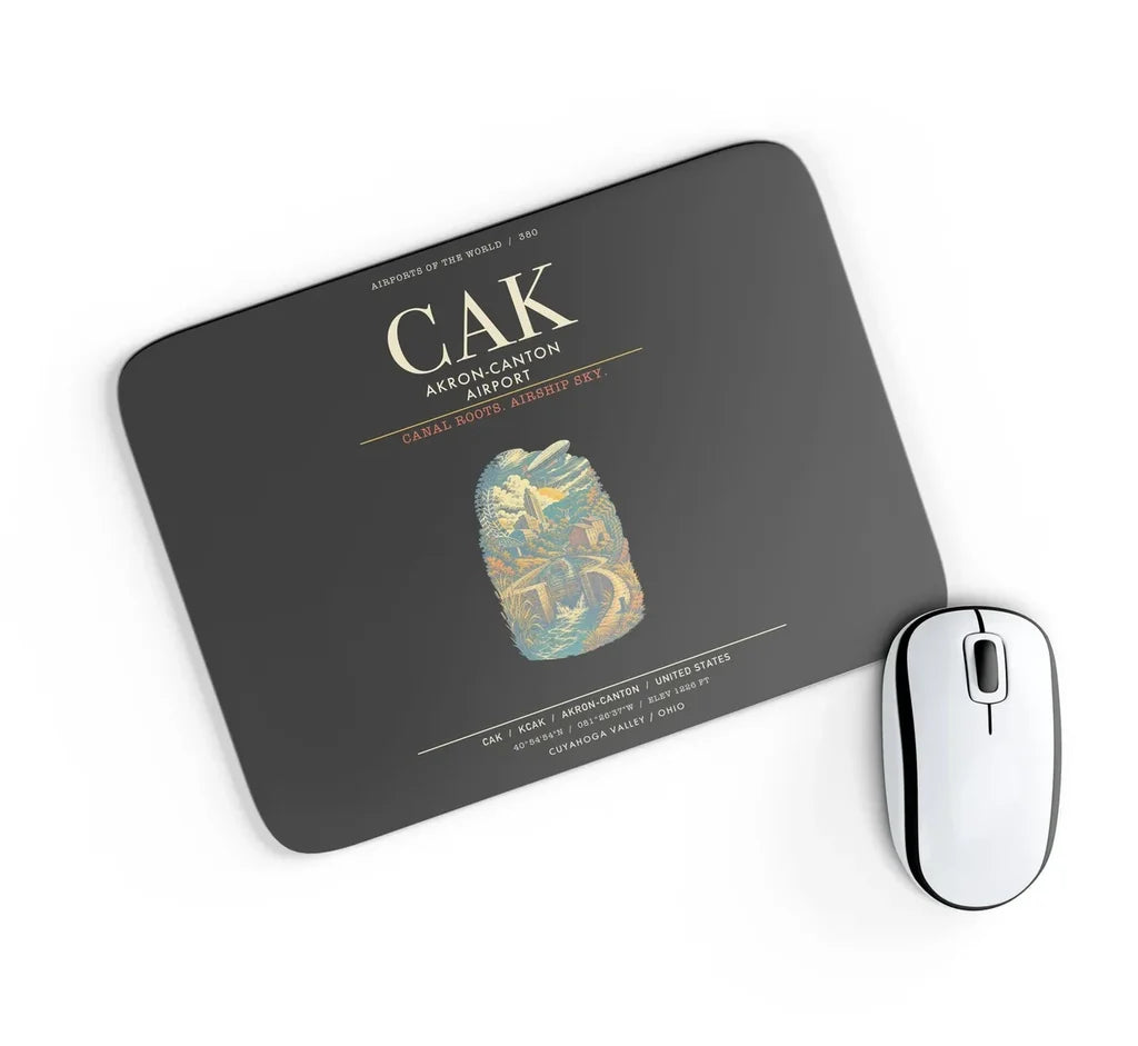 Akron-Canton Airport CAK - Black