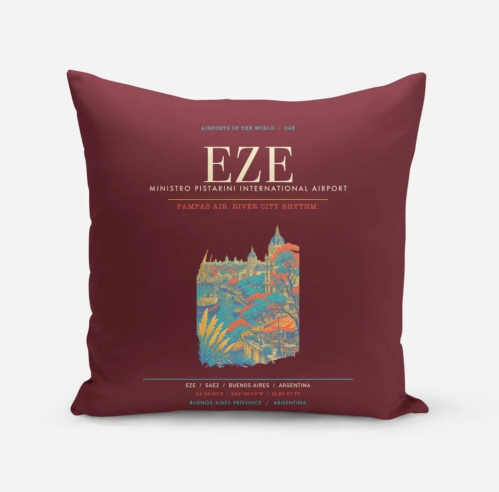 Buenos Aires Ministro Pistarini International Airport EZE - Dark Red