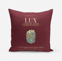 Thumbnail for Luxembourg Airport LUX - Dark Red