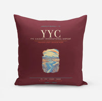 Thumbnail for YYC Calgary International Airport - Dark Red
