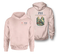 Thumbnail for Pocatello Regional Airport (PIH) design on pink double-side hoodie