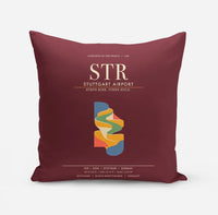 Thumbnail for Stuttgart Airport STR - Dark Red
