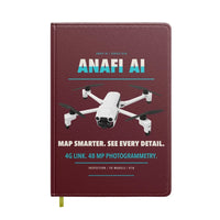 Thumbnail for Parrot ANAFI Ai design on dark red notebook