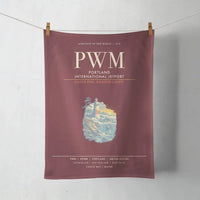 Thumbnail for Portland International Jetport PWM - Dark Red
