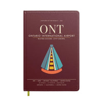 Thumbnail for Ontario International Airport ONT - Dark Red