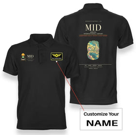 Merida International Airport (MID) Double-Side Polo T-Shirt