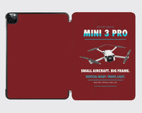 Thumbnail for DJI Mini 3 Pro design on dark red ipad tablet case