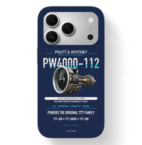 Thumbnail for PW4000-112 Case design on navy blue iphone case