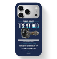 Thumbnail for TRENT 800 Case design on navy blue iphone case