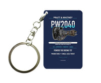 Thumbnail for PW2040 Key Chain design on navy blue key chain