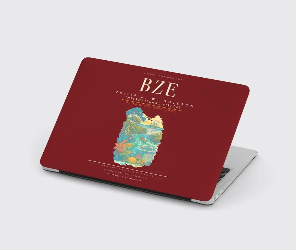 Philip S. W. Goldson International Airport BZE - Dark Red