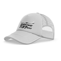 Thumbnail for The Boeing 737Max trucker cap - white