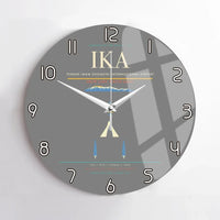 Thumbnail for Tehran Imam Khomeini International Airport (IKA) design on gray no frame wall clock