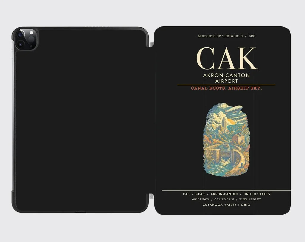 Akron-Canton Airport CAK - Black