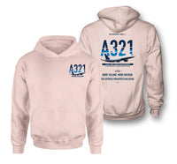 Thumbnail for Airbus A321P2F design on pink hoodie