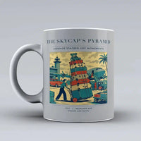 Thumbnail for VINTAGE G4379 - The Skycap's Pyramid - Ceramic Mug design on lightgray