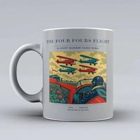 Thumbnail for VINTAGE G4444 - The Four Fours Flight - Ceramic Mug design on lightgray