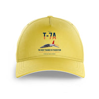 Thumbnail for T-7A Red Hawk design on yellow printed hat