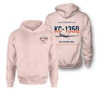Thumbnail for KC-135Q Blackbird Tanker design on pink double-side hoodie, double-side print