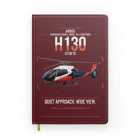 Thumbnail for Airbus H130 design on dark red notebook