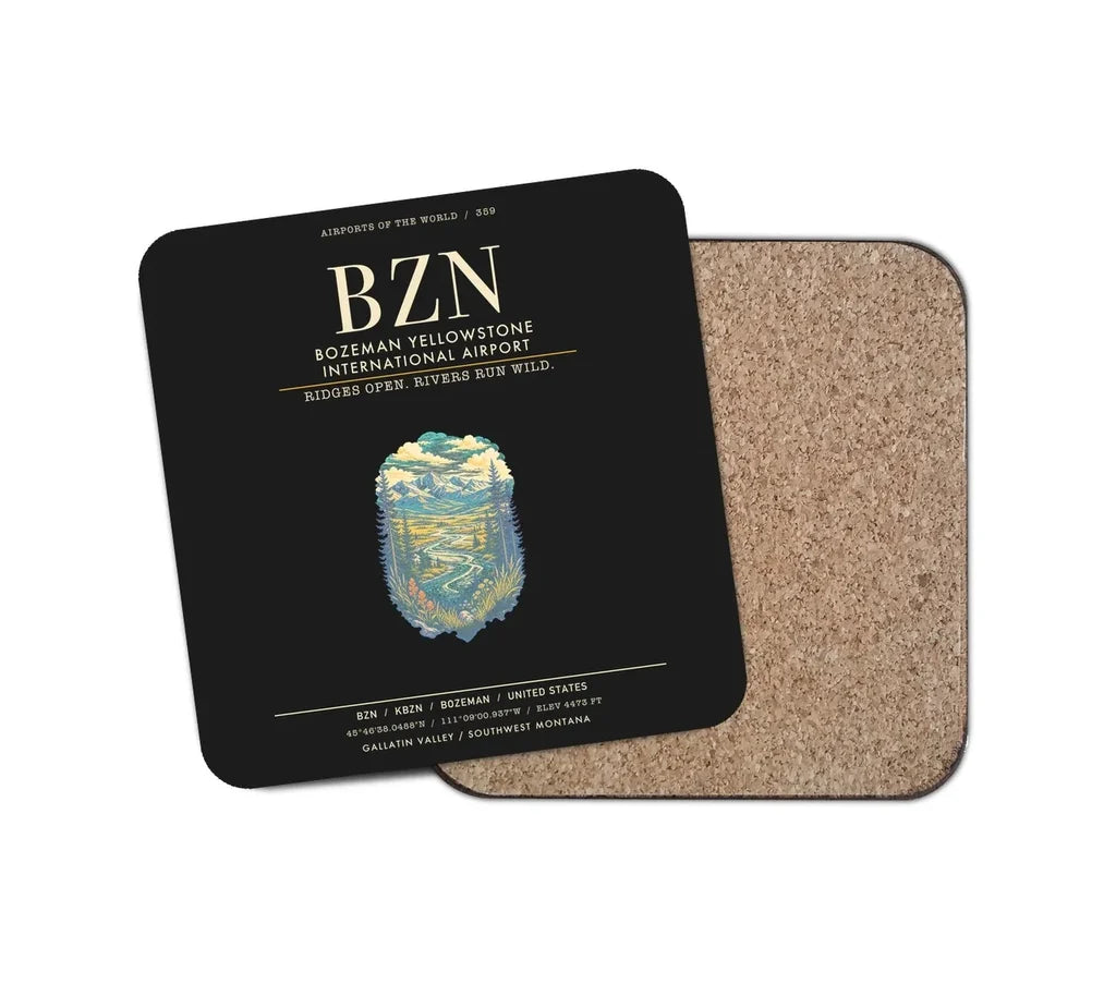 Bozeman Yellowstone International Airport BZN - Black