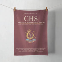 Thumbnail for Charleston International Airport CHS - Dark Red