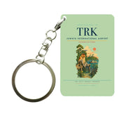 Thumbnail for Juwata International Airport (TRK) design on light green key chain