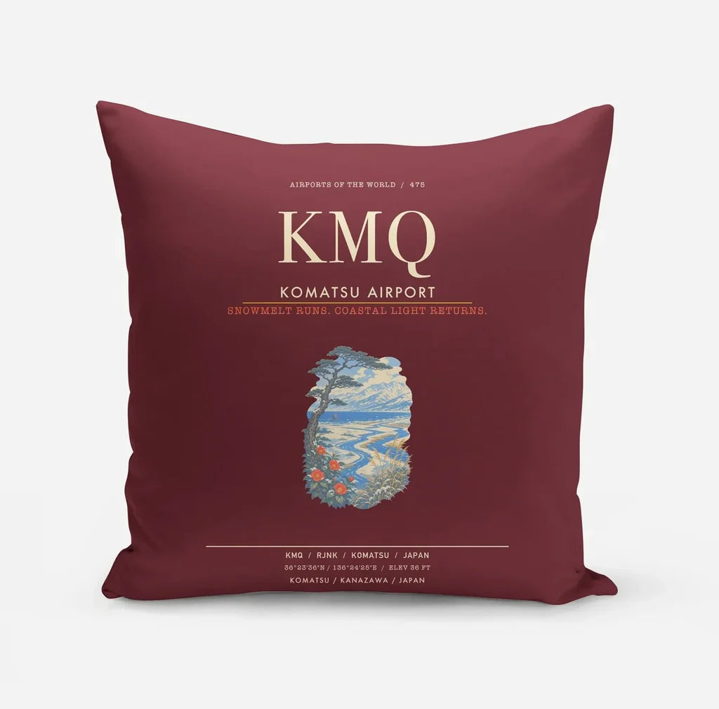 Komatsu Airport KMQ - Dark Red