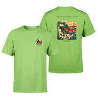 Thumbnail for VINTAGE G4165 - The Barnstormer's Poster - Double-Side T-Shirt design on lightgreen double side t shirt