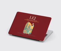 Thumbnail for Leipzig–Halle Airport (LEJ) design on dark red MacBook case