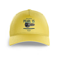 Thumbnail for PEARL 15 design on yellow printed hat