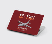 Thumbnail for EC-130J Commando Solo III design on dark red MacBook case