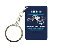 Thumbnail for DJI Flip Key Chain design on navy blue key chain