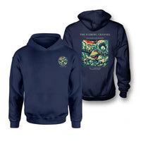 Thumbnail for VINTAGE G4276 - The Iceberg Channel - Double-Side Hoodie design on navyblue double side
