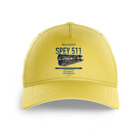 Thumbnail for SPEY 511 design on yellow printed hat