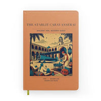 Thumbnail for VINTAGE G4336 - The Starlit Caravanserai - Designed Notebooks design on orange