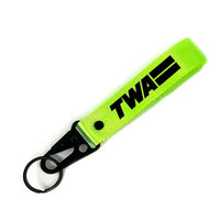 Thumbnail for Trans World Airlines (TWA) Hawk-shaped key chain, Light Green+NO NAME