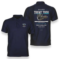 Thumbnail for TRENT 7000 design on navy blue polo