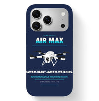 Thumbnail for Percepto Air Max Case design on navy blue iphone case