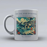 Thumbnail for VINTAGE G4154 - The Island Postbag - Ceramic Mug design on lightgray