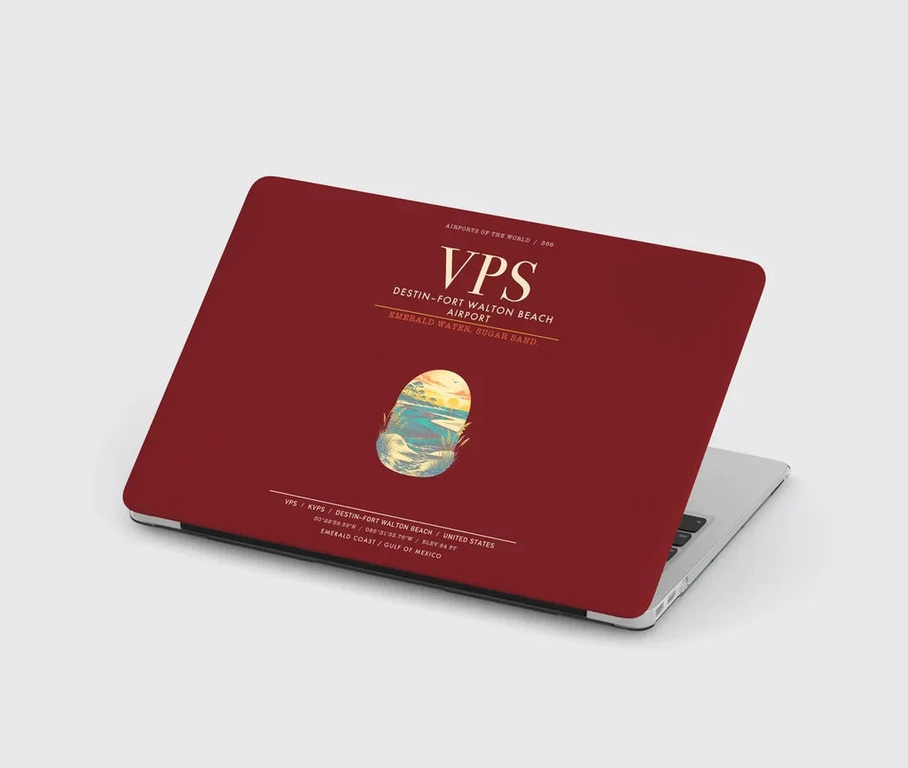 Destin Fort Walton Beach Airport VPS - Dark Red