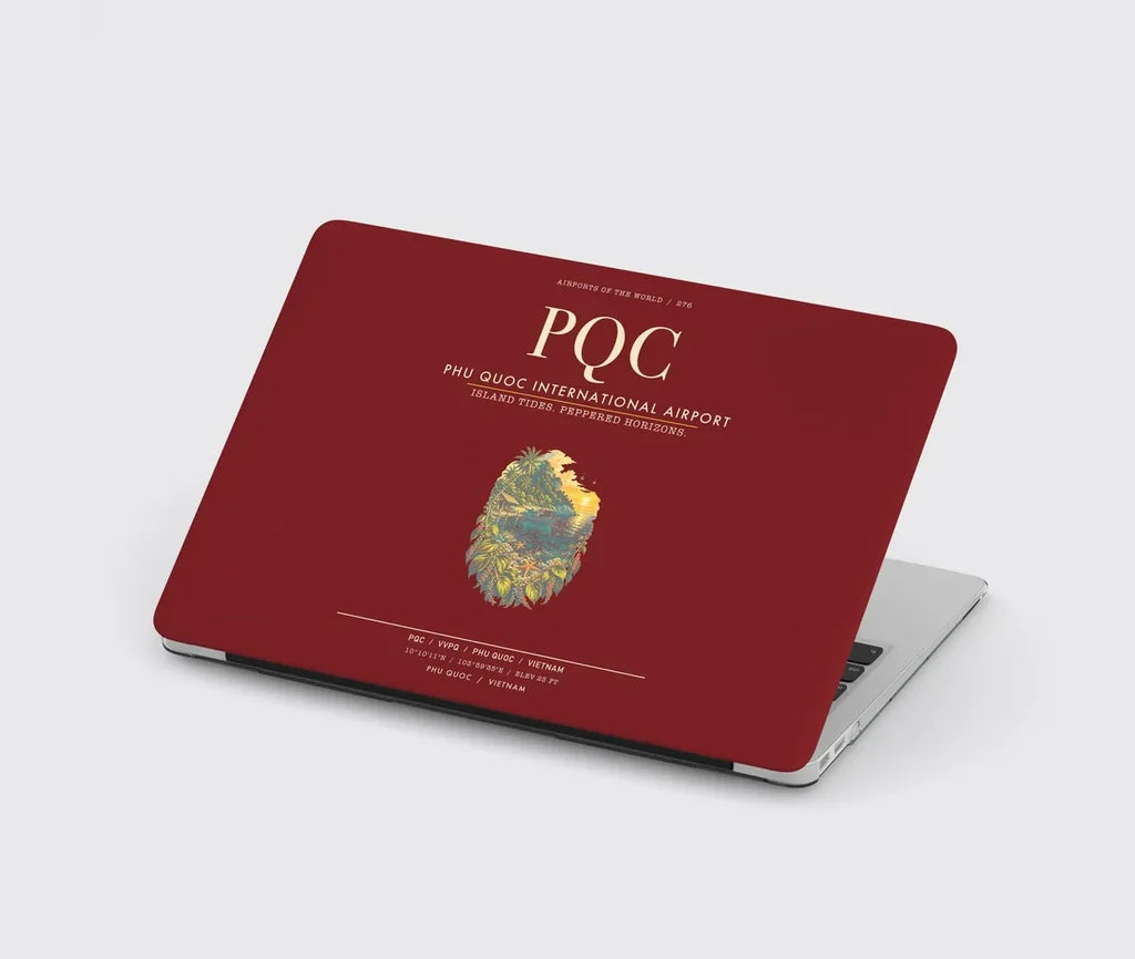 Phu Quoc International Airport PQC - Dark Red