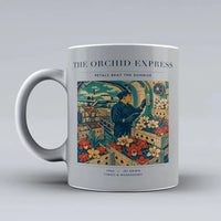 Thumbnail for VINTAGE G4233 - The Orchid Express - Ceramic Mug design on lightgray