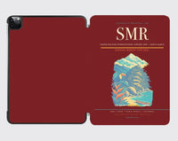 Thumbnail for Simón Bolívar International Airport (SMR) design on dark red ipad tablet case