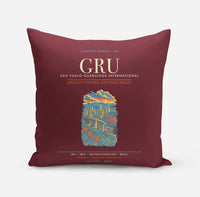 Thumbnail for Sao Paulo Guarulhos International Airport GRU - Dark Red